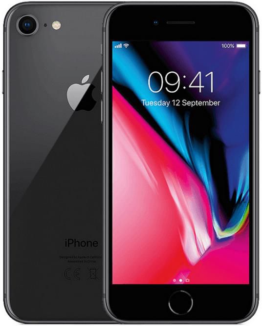 Apple iPhone 8 mit 64GB Spacegrau für 143€ (statt neu 270€)   refurbished