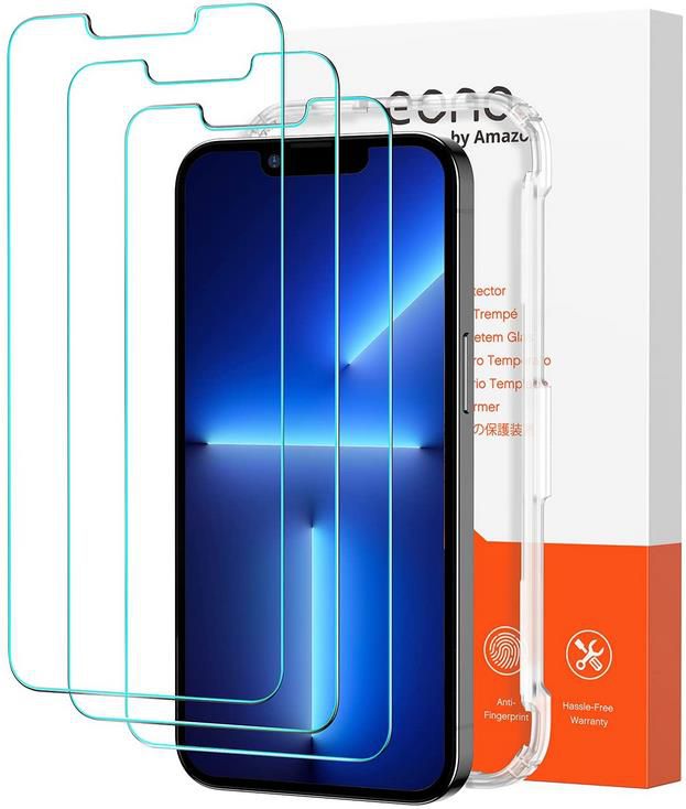 3er Pack Eono Panzerglas Schutzfolie Kompatibel mit iPhone 13/ iPhone 13 Pro für 3,95€ (statt 11€)