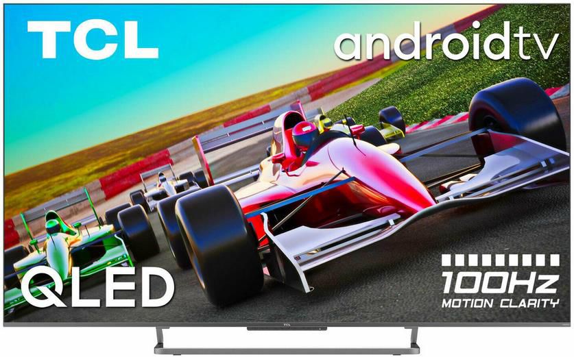 TCL 55C729   55 Zoll, Ultra HD 4K, QLED, HDR, 100Hz, Android TV für 493,90€ (statt 704€)