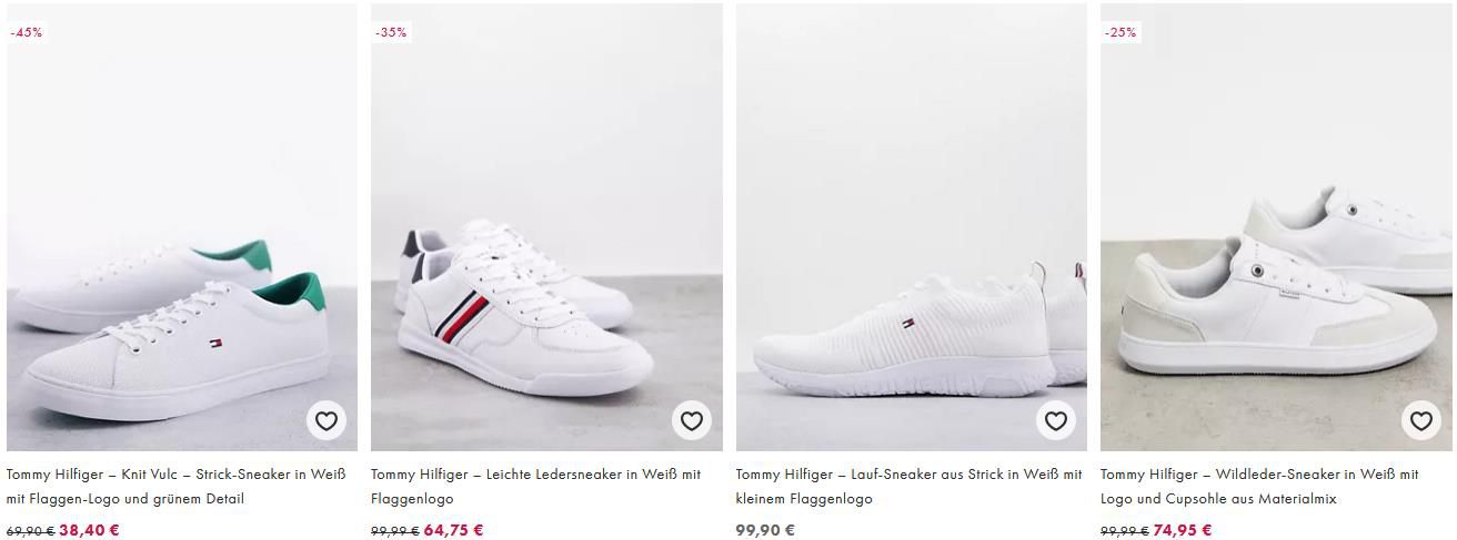 Asos Sale mit 50% Rabatt + 25% Extra Rabatt auf 1.000 Teile z.B. Tommy HIlfiger, Gant, Nike