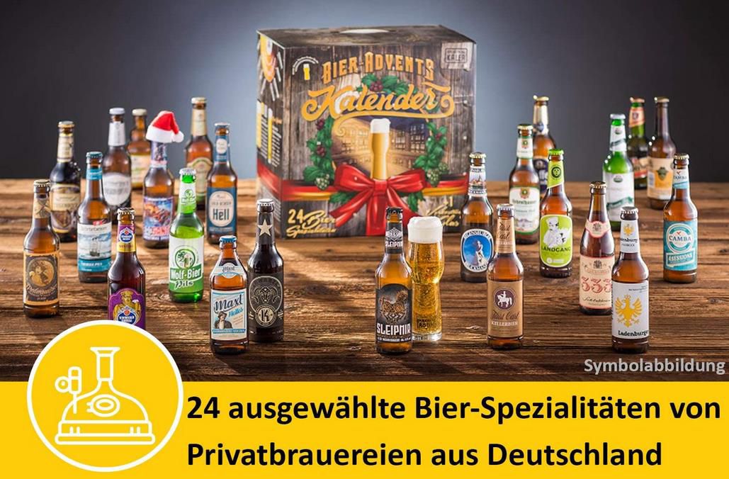 Kalea Bier Adventskalender   Bierspezialitäten von Privatbrauereien aus Deutschland für 49,90€ (statt 60€)