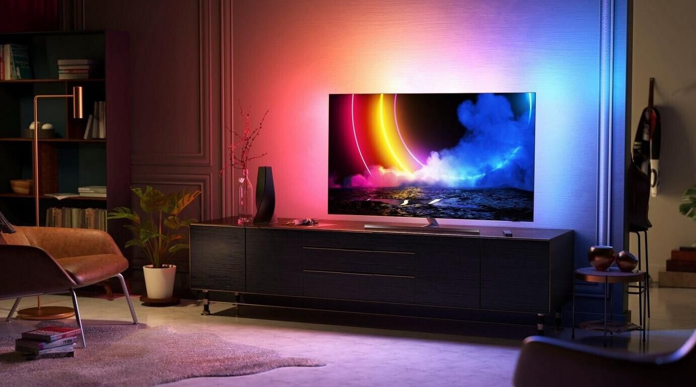 Philips 55OLED856   55 Zoll OLED UHD Fernseher mit Ambilight ab 1.199,00€ (statt 1.499€)