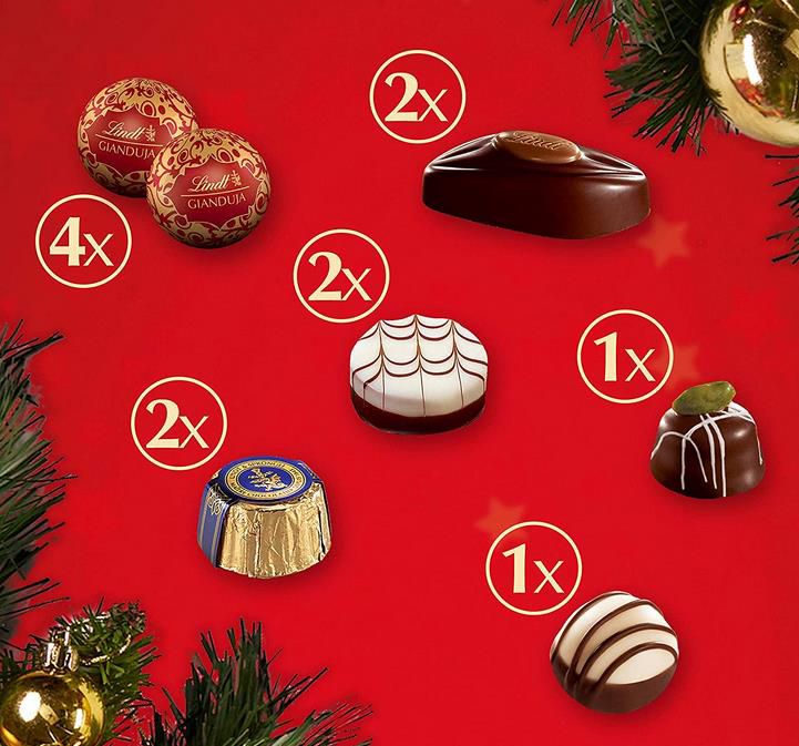 Lindt 1001 Weihnachts Traum   Adventskalender 2023 für 18,89€ (statt 22€)