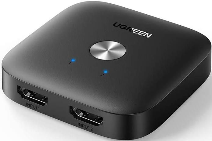 UGREEN HDMI Switch mit zwei Eingängen und einem Ausgang für 10,99€ (statt 20€)   Prime