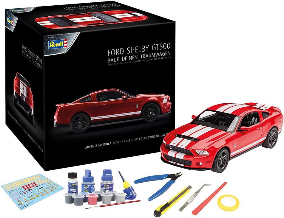 Revell 01031 Adventskalender   Ford Shelby GT im Maßstab 1:25 für 20,04€ (statt 39€)