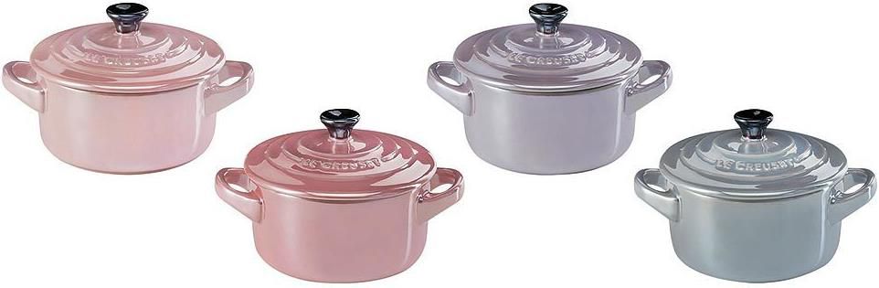 4er Set   Le Creuset Mini Cocotte Metallics für 53,94€ (statt 71€)