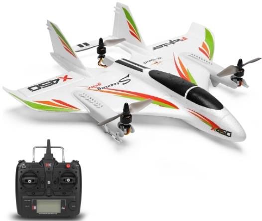 WLtoys XK X450 RC Flugzeug 2.4G 6CH für 78,82€ (statt 119€)