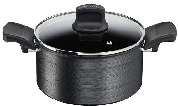 Tefal G12442 Titanium Fusion Kochtopf (⌀16cm) mit Deckel für 24,99€ (statt 35€)