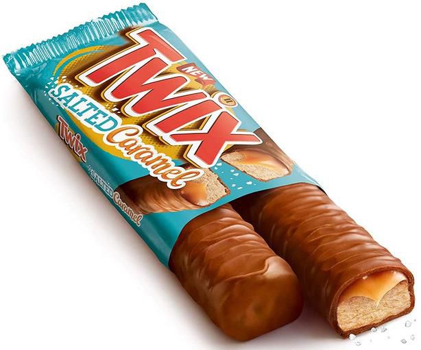 30er Pack Twix Salted Caramel Doppelriegel (30 x 46g) für 11,34€ (statt 18€)   Prime