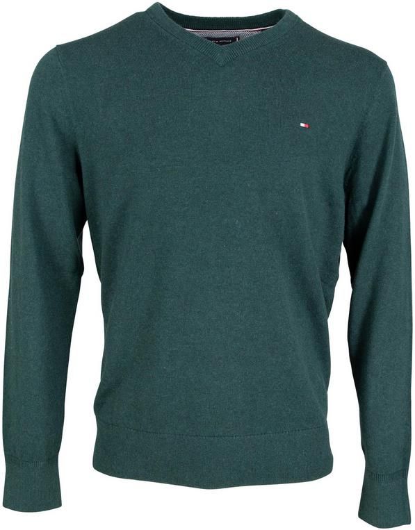 Tommy Hilfiger Kaschmir Pullover mit V Ausschnitt für 69,99€ (statt 100€)   Restgrößen