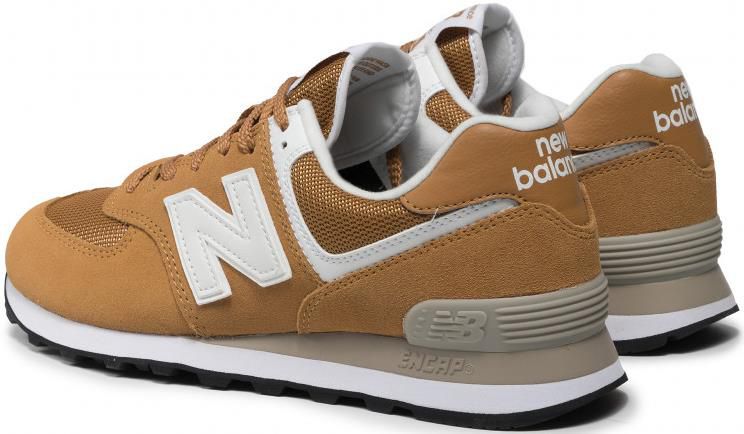 New Balance ML574RP2 Herrensneaker in Braun für 66€ (statt 90€)