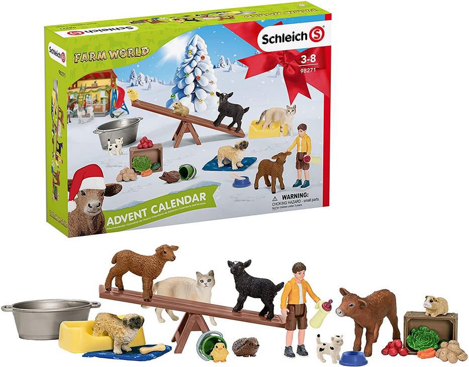 SCHLEICH 98271   Adventskalender Farm World 2021 für 22,99€ (statt 26€)   Prime