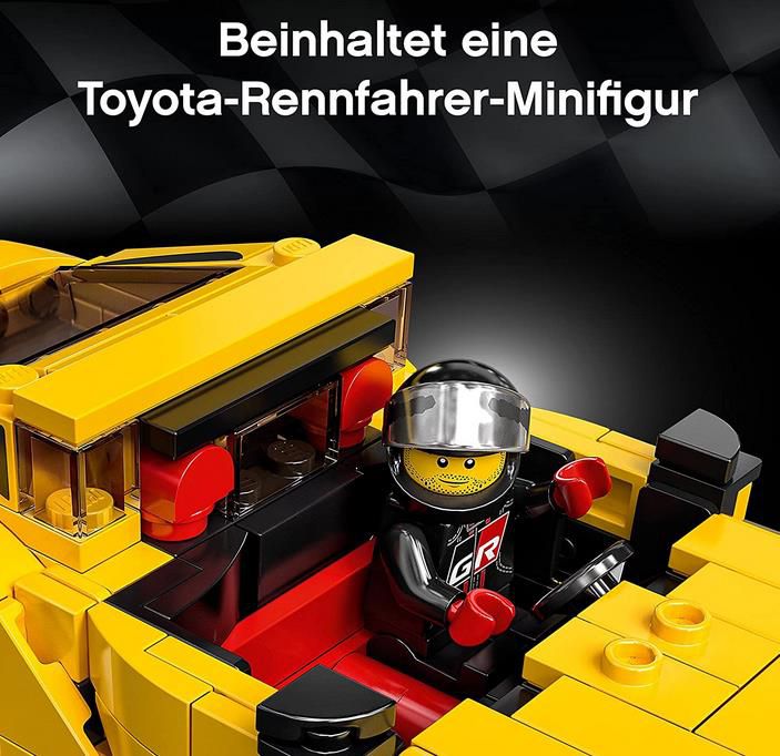 LEGO 76901 Speed Champions Toyota GR Supra Rennwagen für 11,99€ (statt 17€)