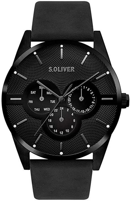 s.Oliver Herren Multi Zifferblatt   Quarz Armbanduhr für 54,99€ (statt 71€)