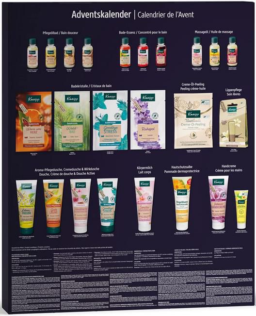 Kneipp Adventskalender 2021   24 Beautytürchen für 35,24€ (statt 50€)