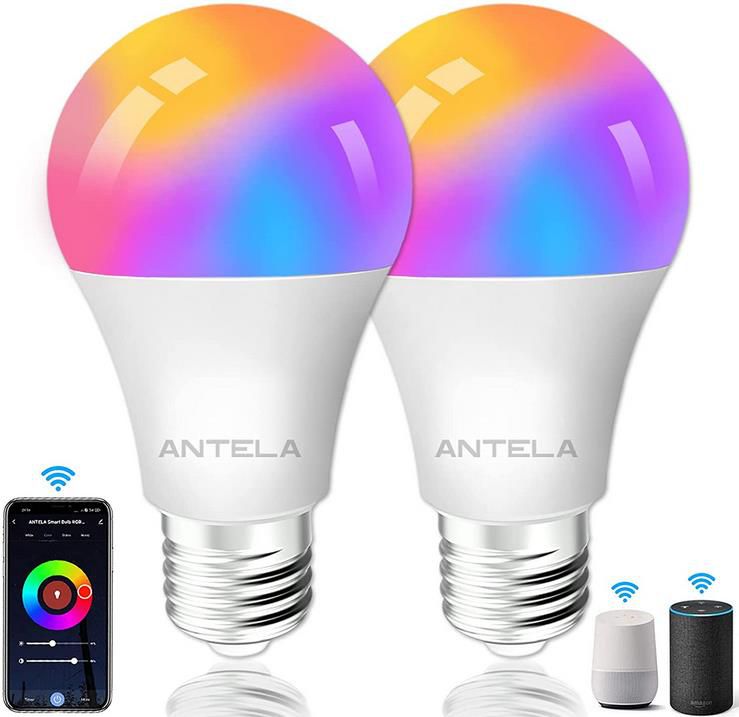 Antela Glühbirnen E27, 10W, 1000LM mit Alexa Support für 13,29€ (statt 19€)