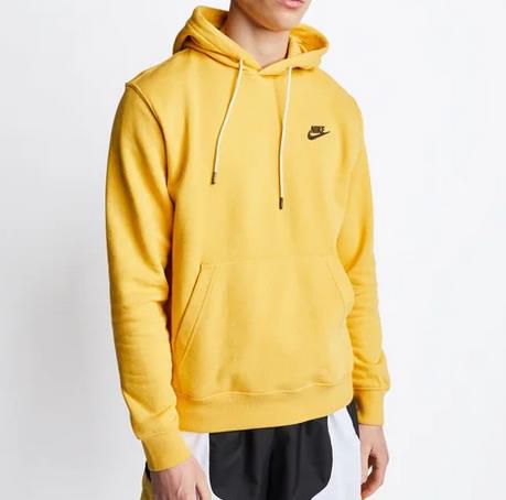 Nike Sportswear   Herren Hoodie in Gelb oder Grau für 29,99€ (statt 49€)