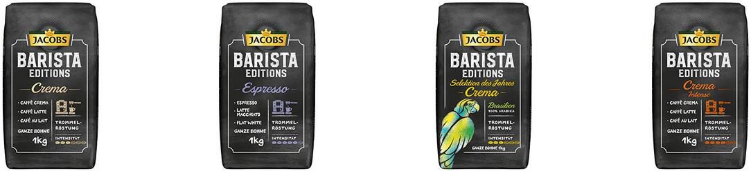 Amazon: 20% auf 5x Jacobs Kaffee   Zusätzlicher Rabatt durch Sparabo z.B. 5x Jacobs Barista Edition 1 kg für 36,71€ (statt 52€)