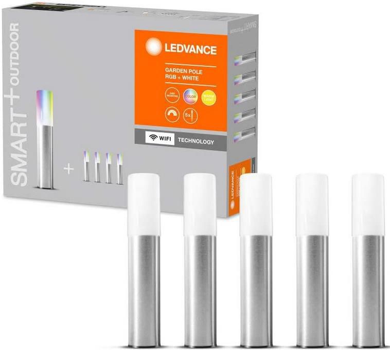 Ledvance   Smarte LED Gartenleuchten   Basispaket mit 5 Leuchten für 31,30€ (statt 38€)   Blitzangebot!