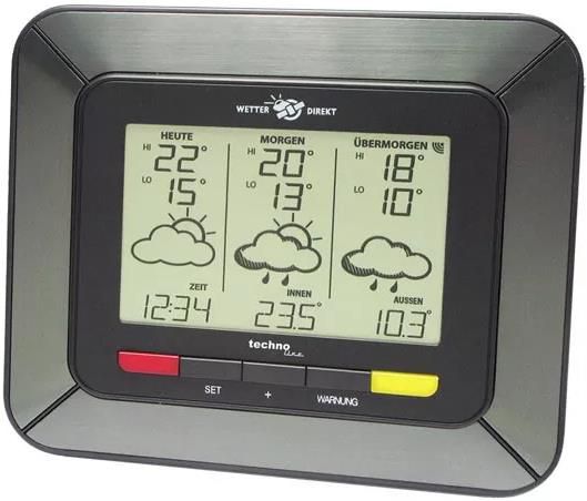 Technoline WD 4930 Wetterstation inkl. Außensender ab 19,99€ (statt 39€)