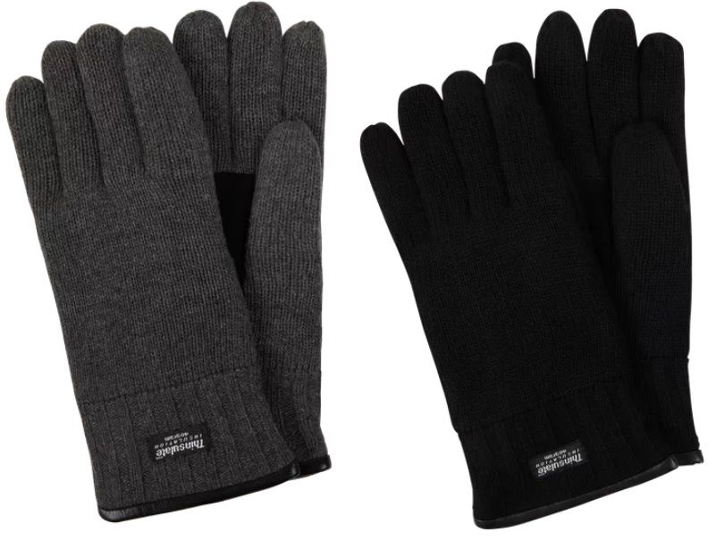 eem fashion Handschuhe aus Wolle in Schwarz für 21,24 € (statt 25€)