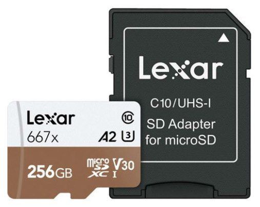 Lexar Professional 667x microSDXC mit 256GB für 34,99€ (statt 61€)