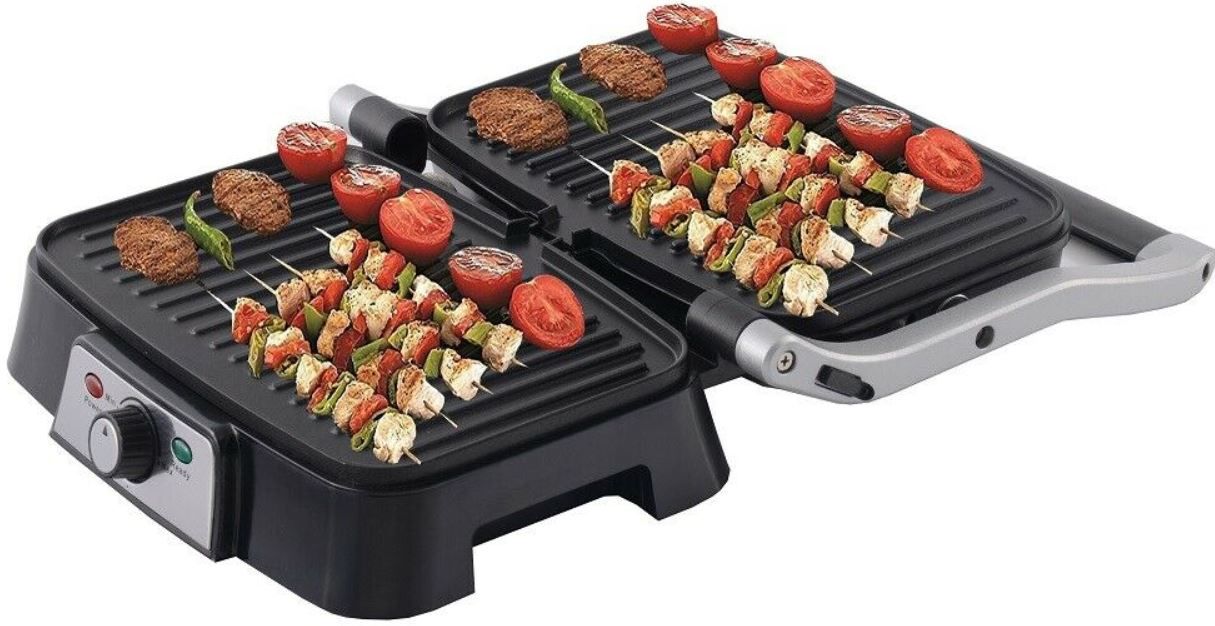 Steinborg SB 2025  elektrischer 1.500W Tisch Kontaktgrill für 29,90€ (statt 35€)