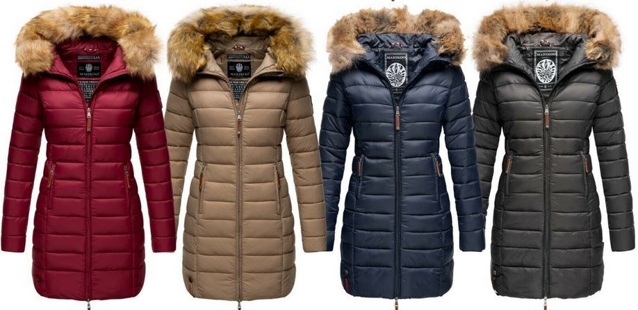 Marikoo ROSE110 Damen Winter Steppmantel für 44,90€ (statt 73€)