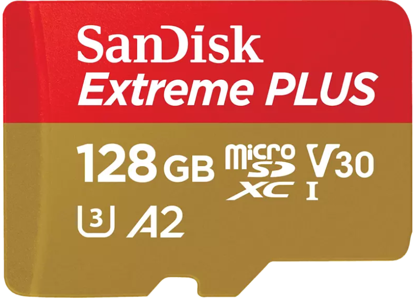SANDISK Extreme Plus micro SDXC Speicherkarte (A2) 128 GB  170 MB/s für 18,99€ (statt 29€)