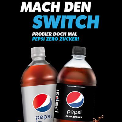 Pepsi Max (0,5 Liter) kostenlos ausprobieren