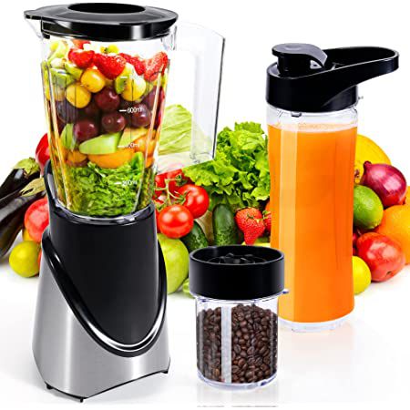 3in1 Mini Standmixer mit 2 Klingenaufsätze & 350W für 19,99€ (statt 40€)