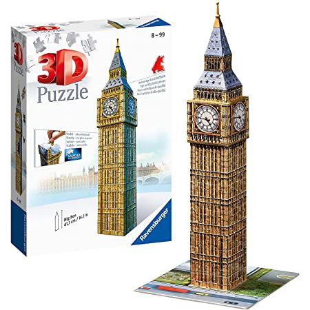 Ravensburger 3D Puzzle 12554 Big Ben für 12,19€ (statt 20€)   Prime