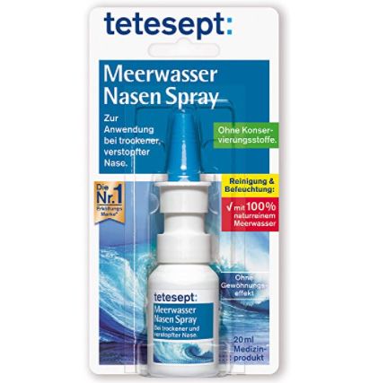 tetesept Meerwasser Nasen Spray (20ml) für 2,50€ (statt 3€)   Sparabo