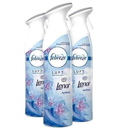 15x Febreze Lufterfrischer (300 ml) Aprilfrisch für 25,72€ (statt 37€)