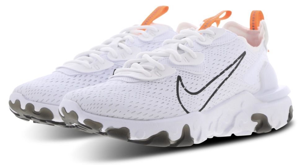 Nike React Vision Herren Sneaker in White Total Orange Silver für 89,99€ (statt 130€)