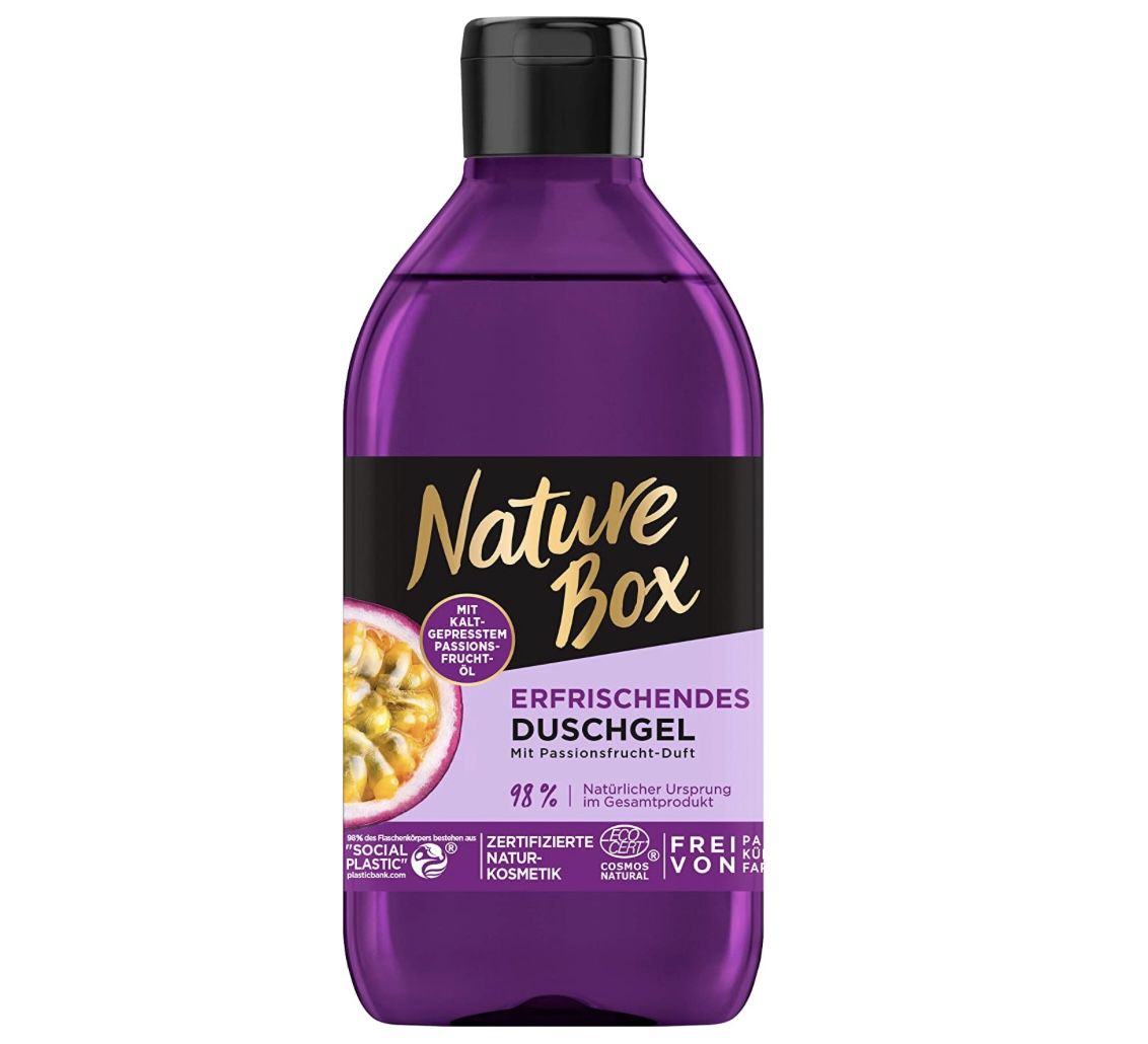 Nature Box Erfrischendes Duschgel mit Passionsfrucht Duft für 0,80€ (statt 2€)
