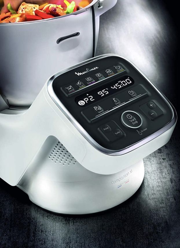 Moulinex HF80CB10 Companion XL Küchenmaschine mit 4.5L & 12 Automatikprogrammen für 497,51€ (statt 570€)