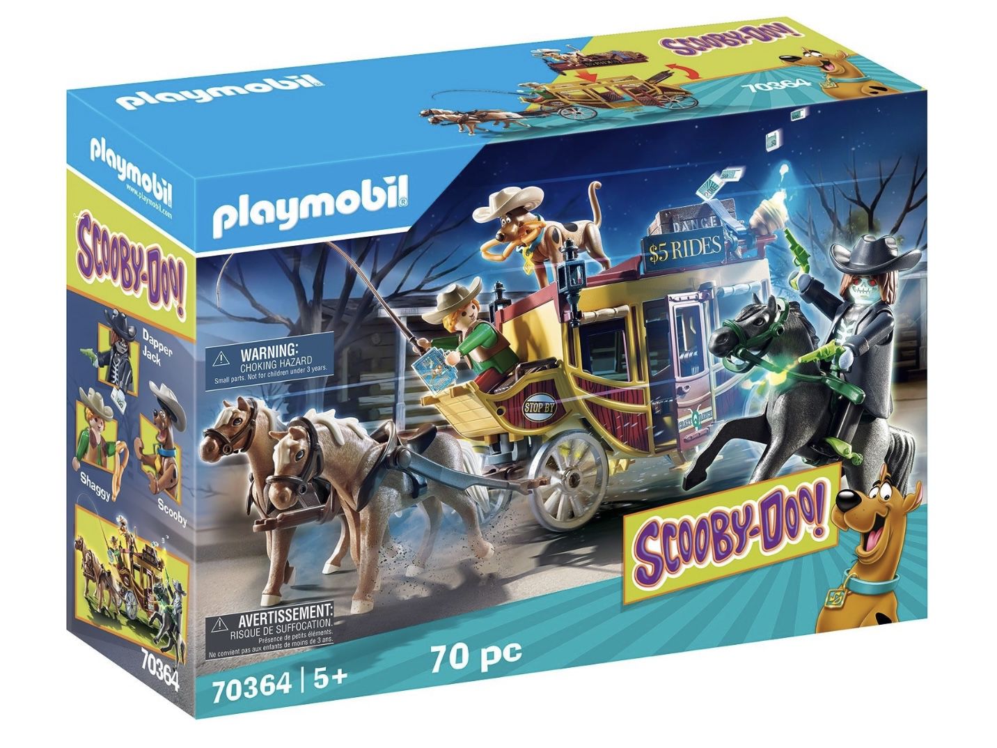 Playmobil 70364 SCOOBY DOO! Abenteuer im Wilden Westen für 12,79€ (statt 25€)   Prime