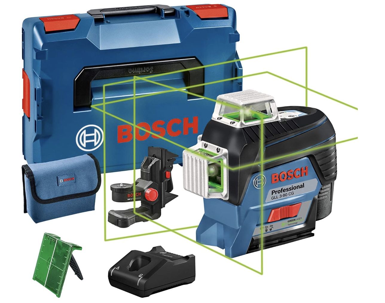 Bosch Professional 12V System Linienlaser GLL 3 80 CG für 405€ (statt 481€)