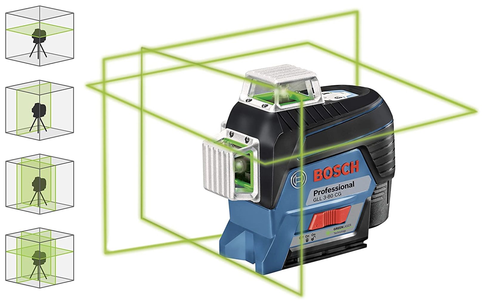 Bosch Professional 12V System Linienlaser GLL 3 80 CG für 405€ (statt 481€)