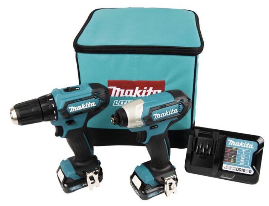 Makita CLX224A 12V Akku Bohr /Schlagschrauber inkl. 2x 2 Ah für 161,99€ (statt 185€)