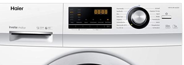 Haier HW70 BP14636N Waschmaschine 7kg mit Inverter Motor ab 319€ (statt 378€)