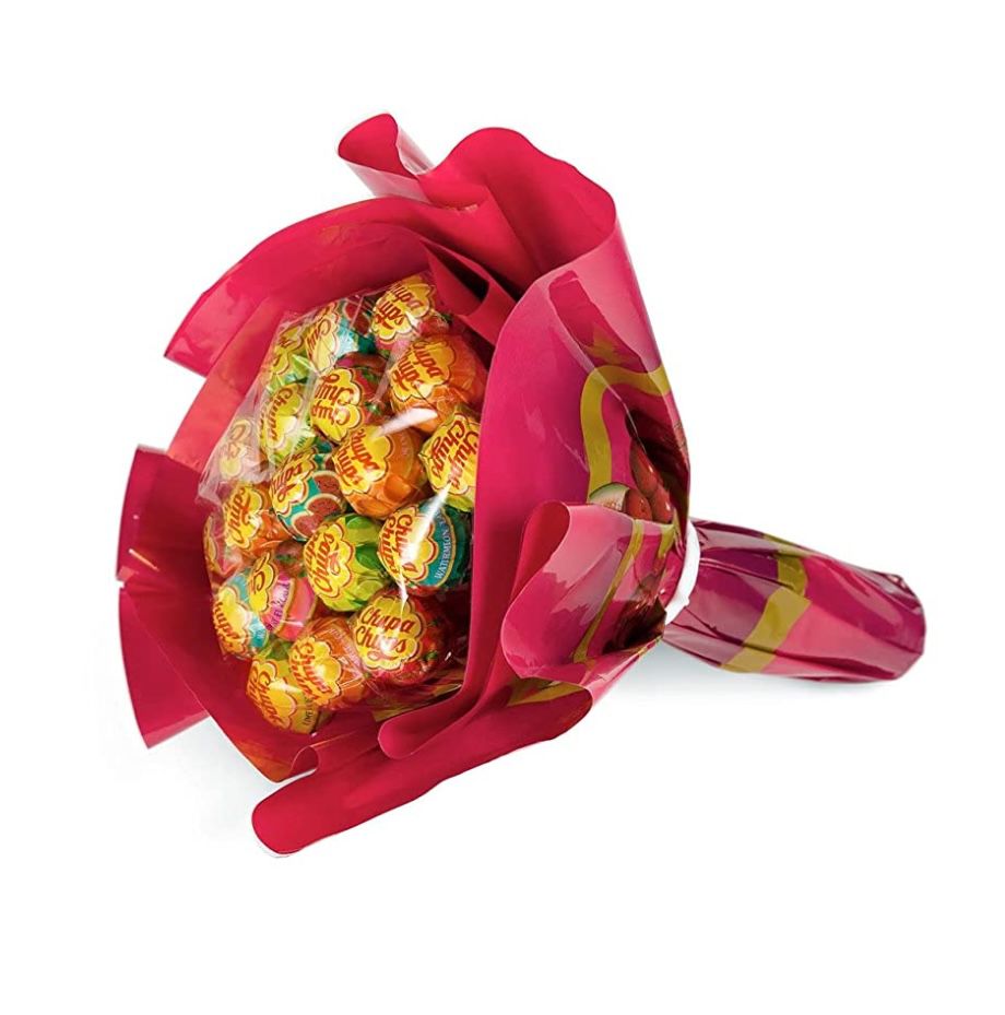 Chupa Chups Lutscher Blumenstrauss bestehend aus 6 Sorten ab 7,36€ (statt 10€)