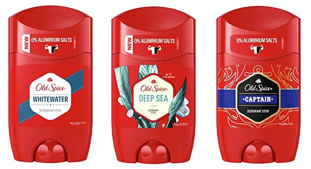 5x Old Spice Deodorant Stick für 5,91€ (statt 12€)   Prime Sparabo