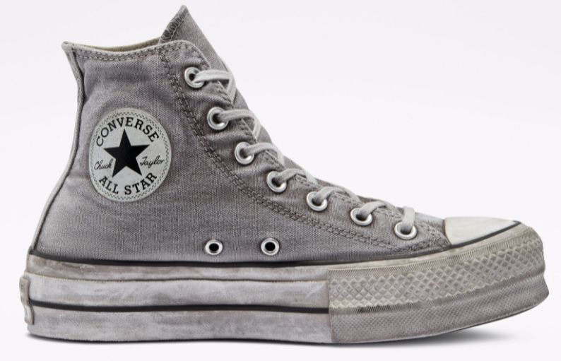 Converse Chuck Taylor All Star Lift Smoked Canvas High Top für 72€ (statt 103€)