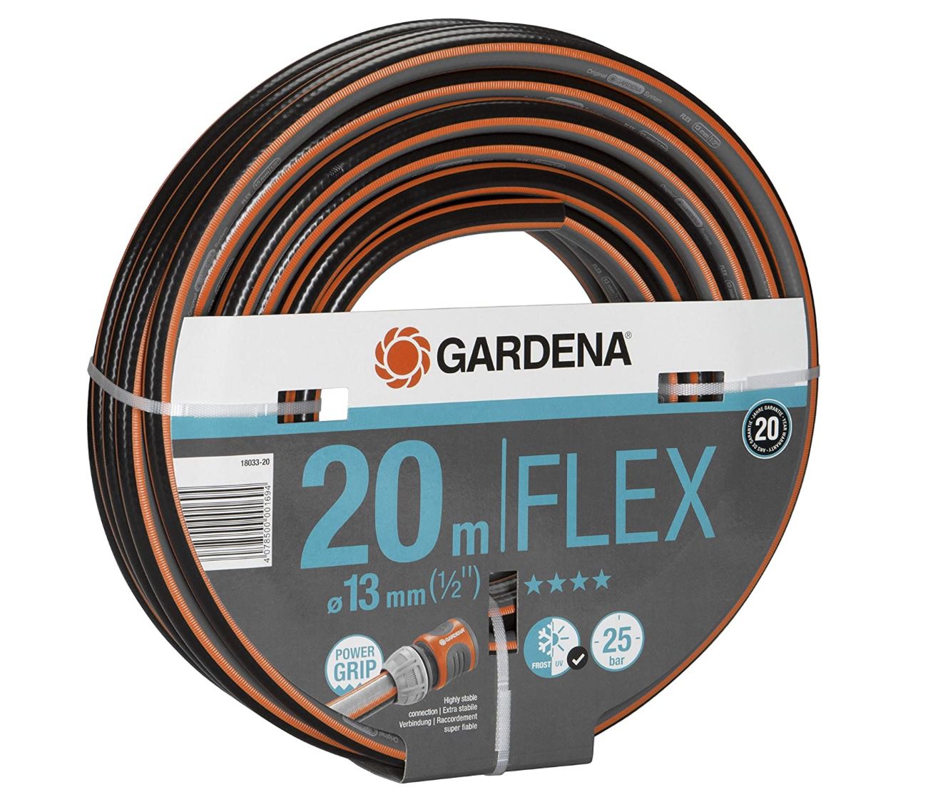 Gardena Comfort Flex 20m PVC Schlauch für 16,99€ (statt 22€)   Prime