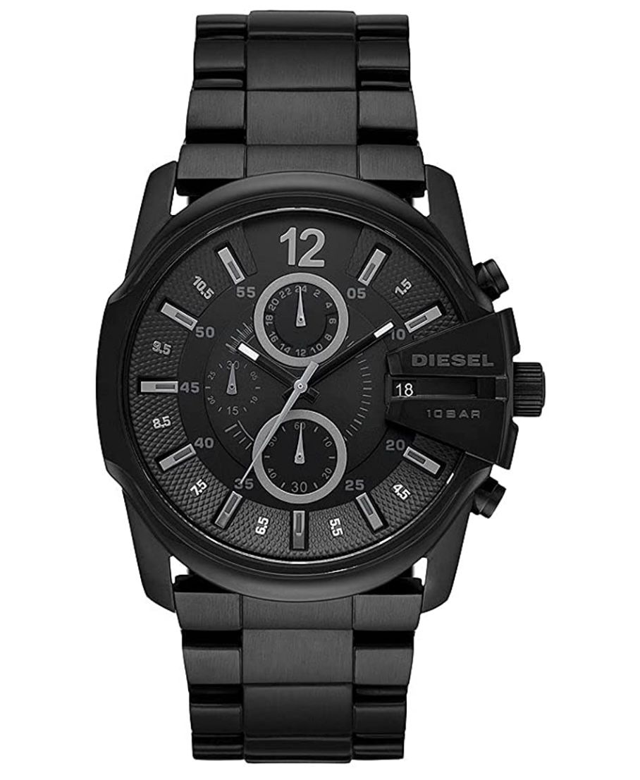 Diesel Master Chief ChronoDZ4180 Herrenuhr 3 Zeiger Werk in Edelstahl für 119,99€ (statt 157€)