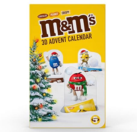 M&MS Adventskalender 2022 für 11,24€ (statt 15€)   Prime