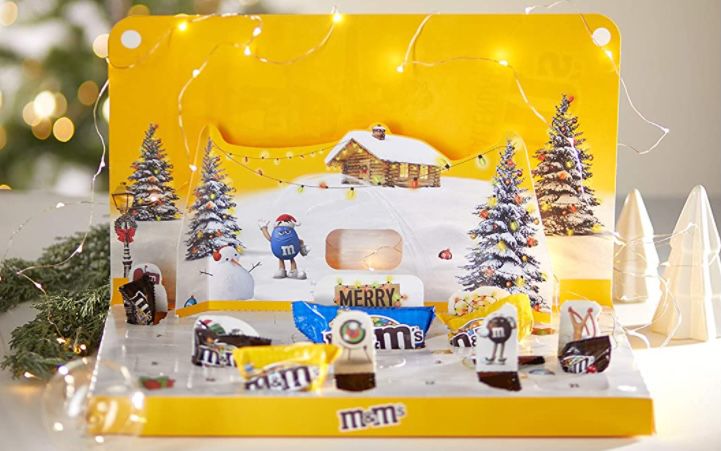 M&MS Adventskalender mit 346 g Inhalt für 11,99€ (statt 15€)