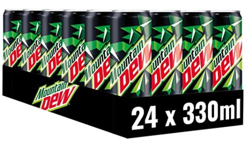 24x Mountain Dew Regular Koffeinhaltige Limonade mit Lemon Lime Geschmack ab 10,79€ zzgl. Pfand